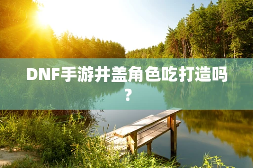 DNF手游井盖角色吃打造吗？