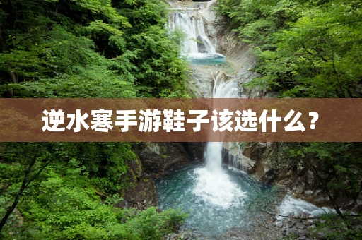逆水寒手游鞋子该选什么？