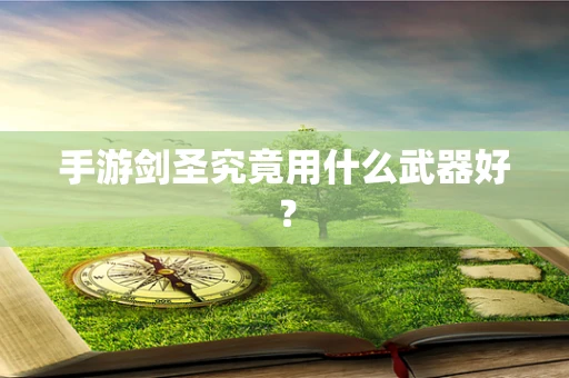 手游剑圣究竟用什么武器好？