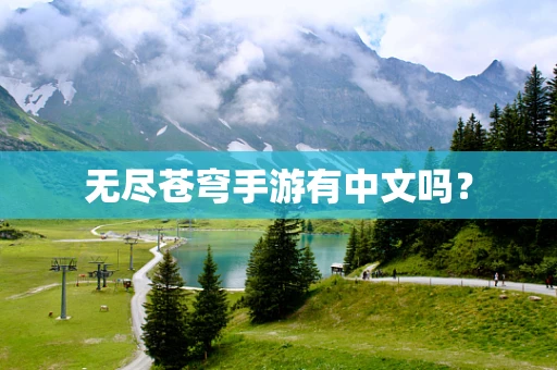 无尽苍穹手游有中文吗？