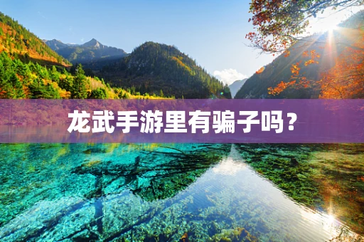 龙武手游里有骗子吗？