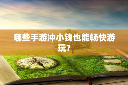 哪些手游冲小钱也能畅快游玩？