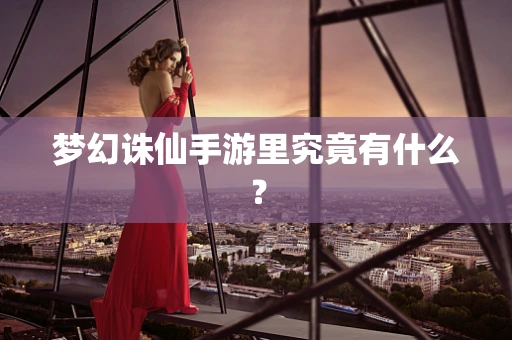 梦幻诛仙手游里究竟有什么？