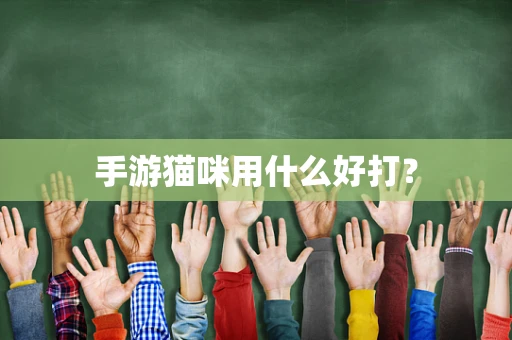 手游猫咪用什么好打？