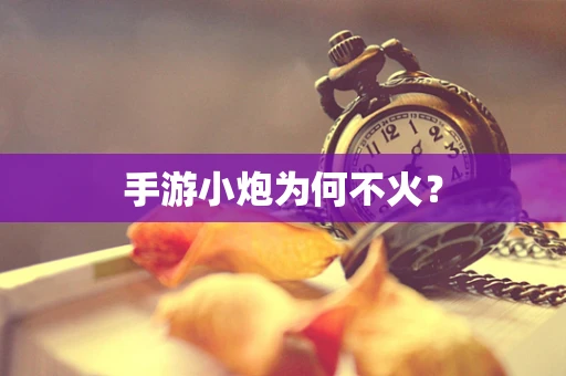 手游小炮为何不火？
