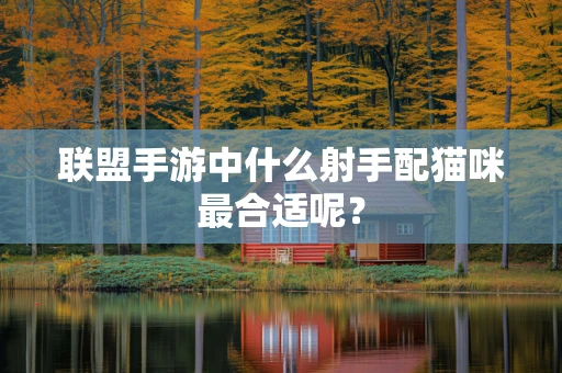 联盟手游中什么射手配猫咪最合适呢？