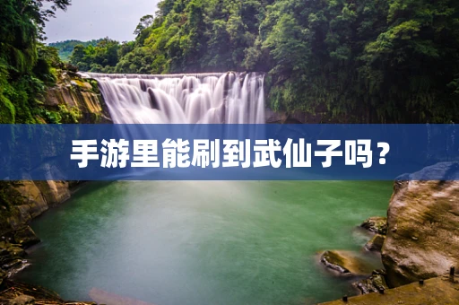 手游里能刷到武仙子吗？