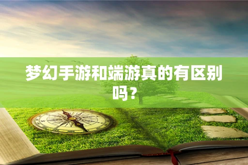 梦幻手游和端游真的有区别吗？
