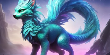 梦幻手游龙灵猫究竟长什么样？