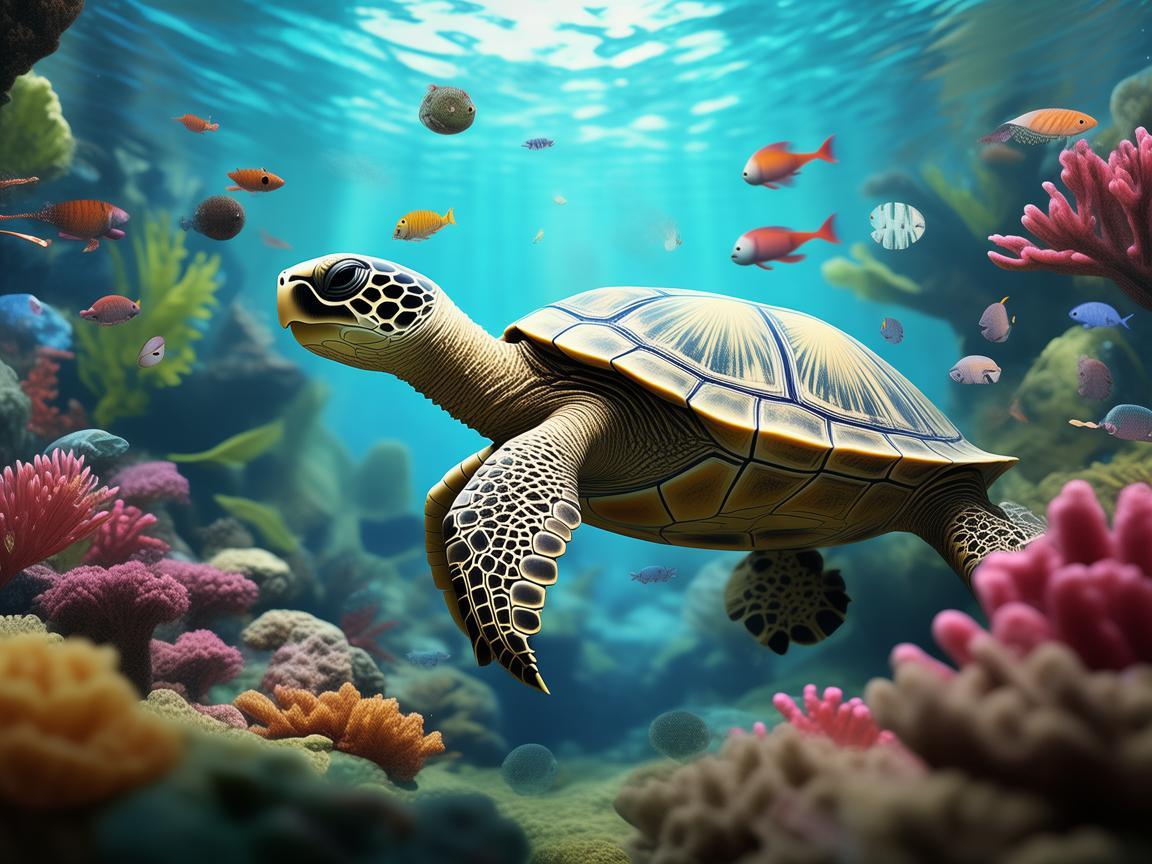 方舟手游大水龟到底吃什么？